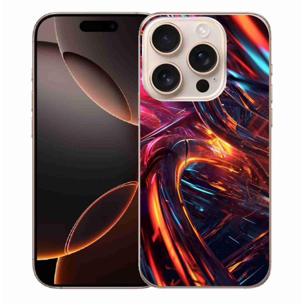 Gelový kryt mmCase na iPhone 16 Pro Max - abstraktní motiv 10