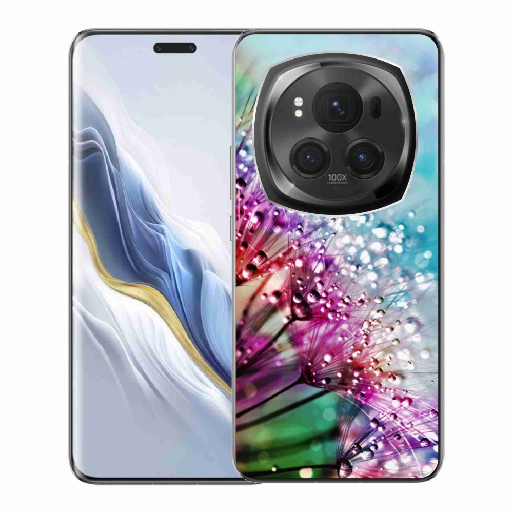 Gelový kryt mmCase na Honor Magic 6 Pro 5G - barevné květy