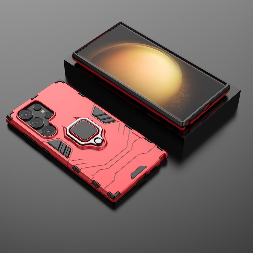 Guardy odolný kryt na Samsung Galaxy S24 Ultra - červený