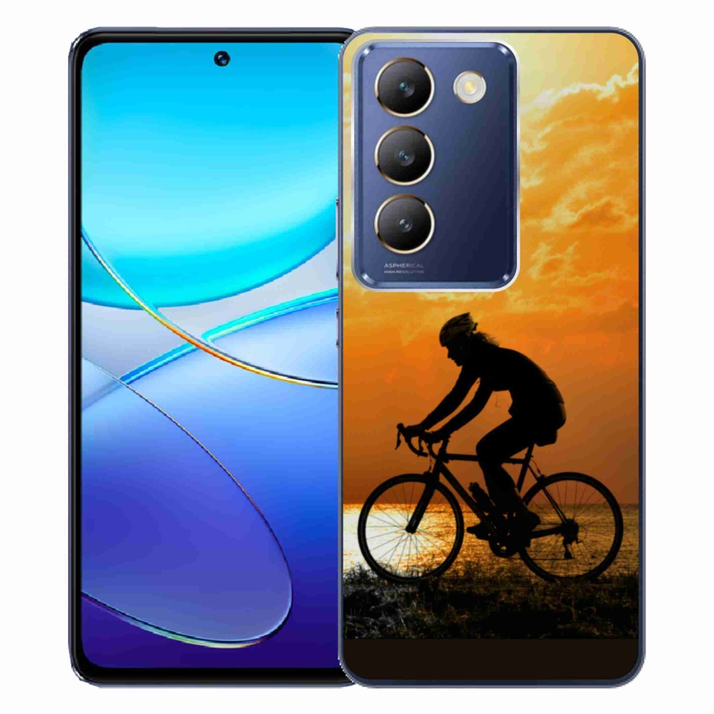 Gelový kryt mmCase na Vivo V40 SE 4G/5G - cyklovýlet