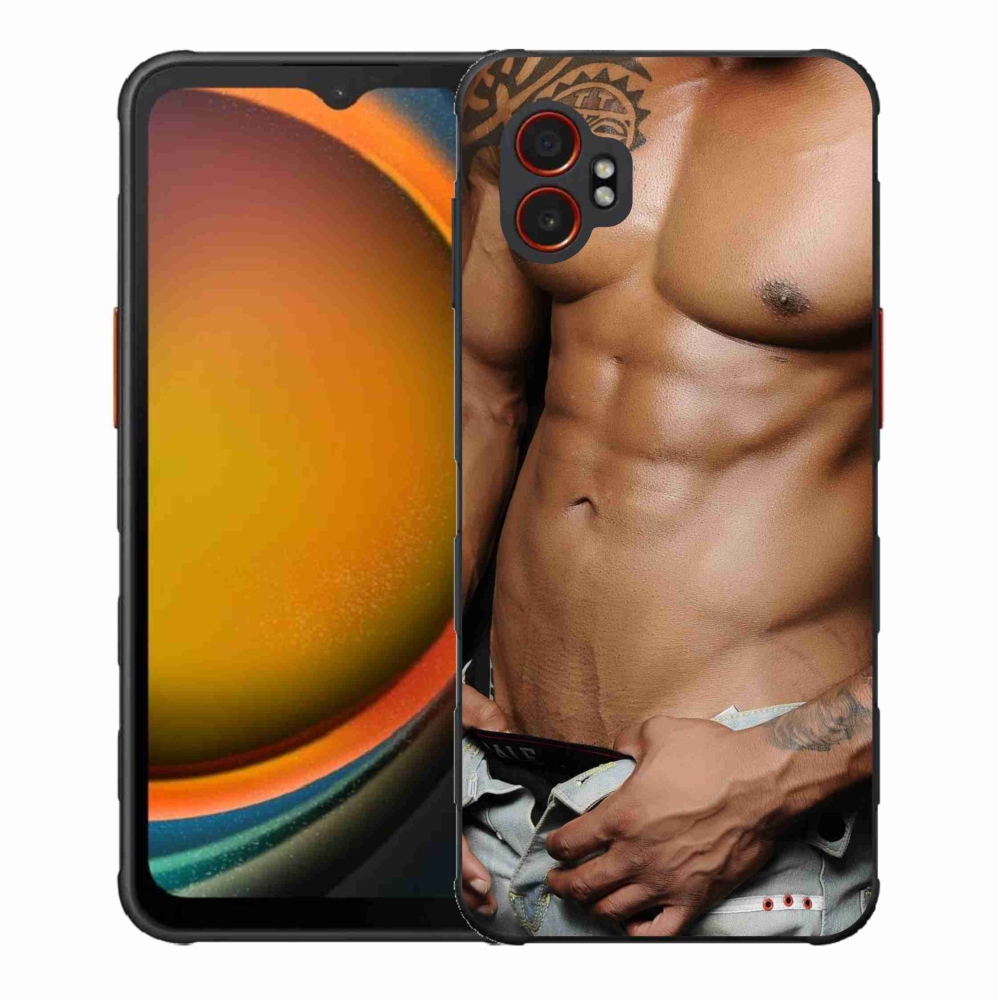 Gelový kryt mmCase na Samsung Galaxy Xcover 7 Pro - sexy muž