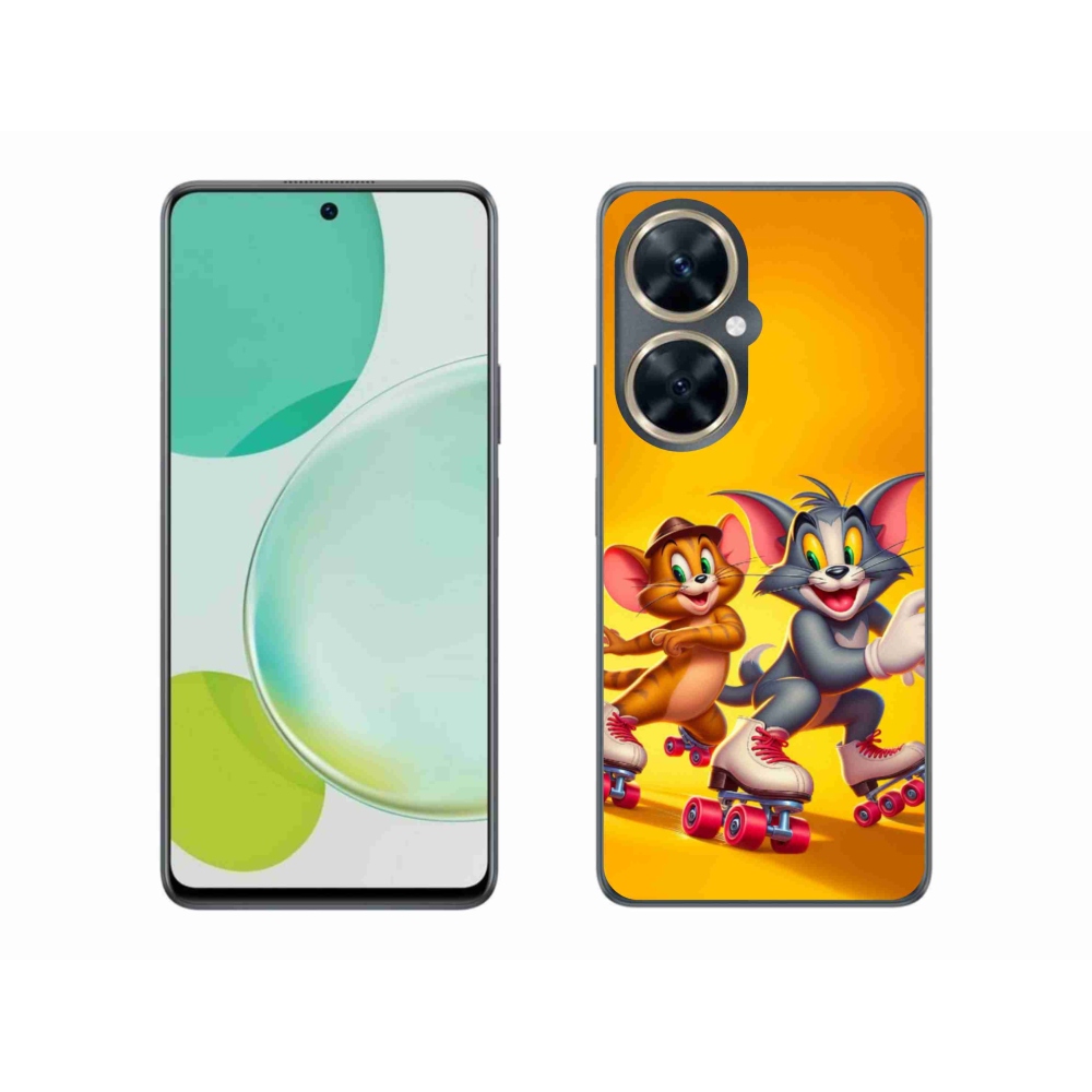 Gelový kryt mmCase na Huawei Nova 11i - tom a jerry