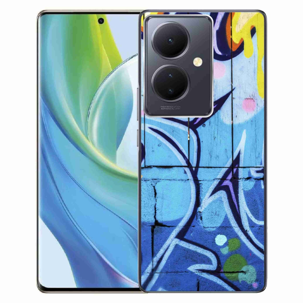 Gelový kryt mmCase na Vivo V29 Lite 5G - graffiti