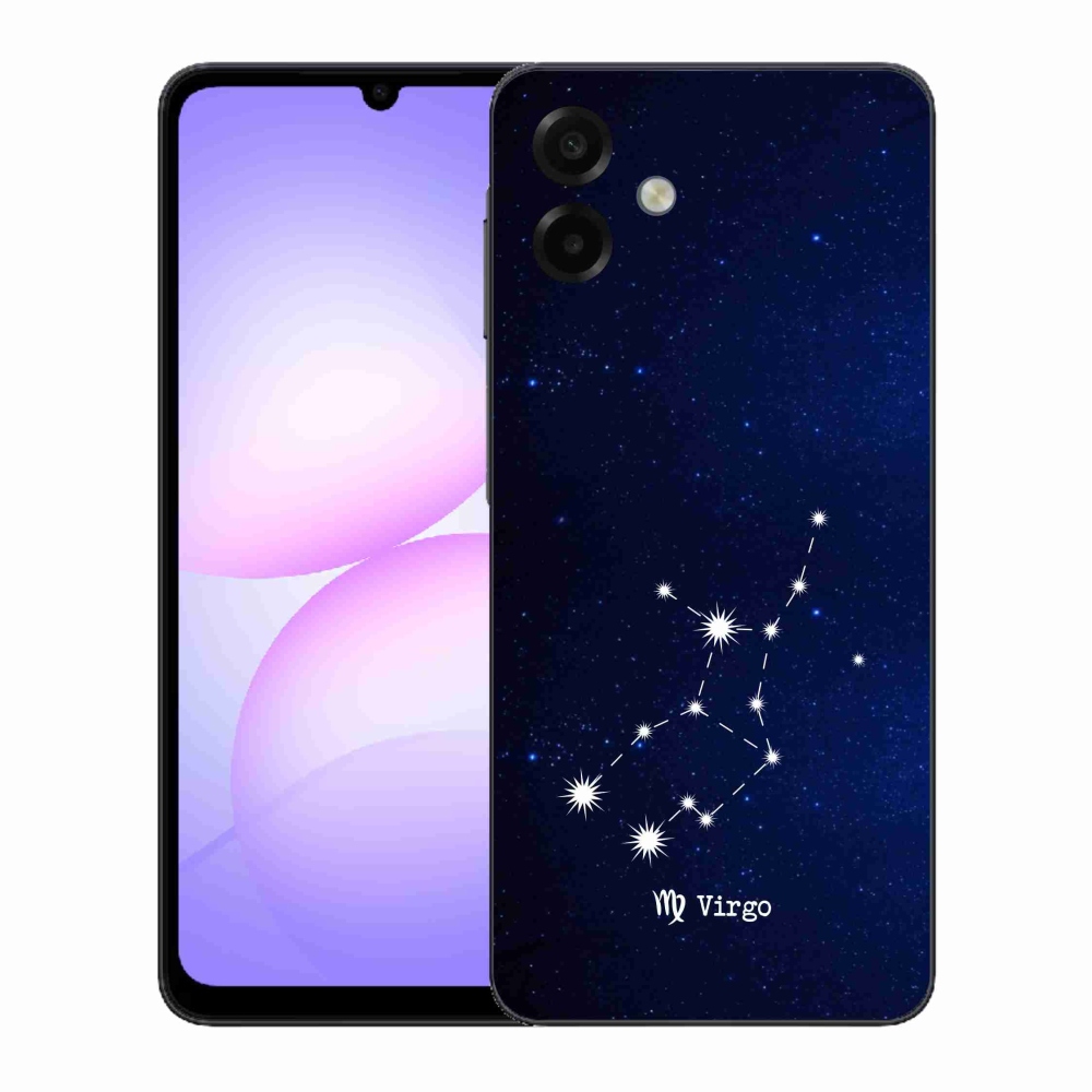 Gelový kryt mmCase na Samsung Galaxy A07 4G - souhvězdí Panny