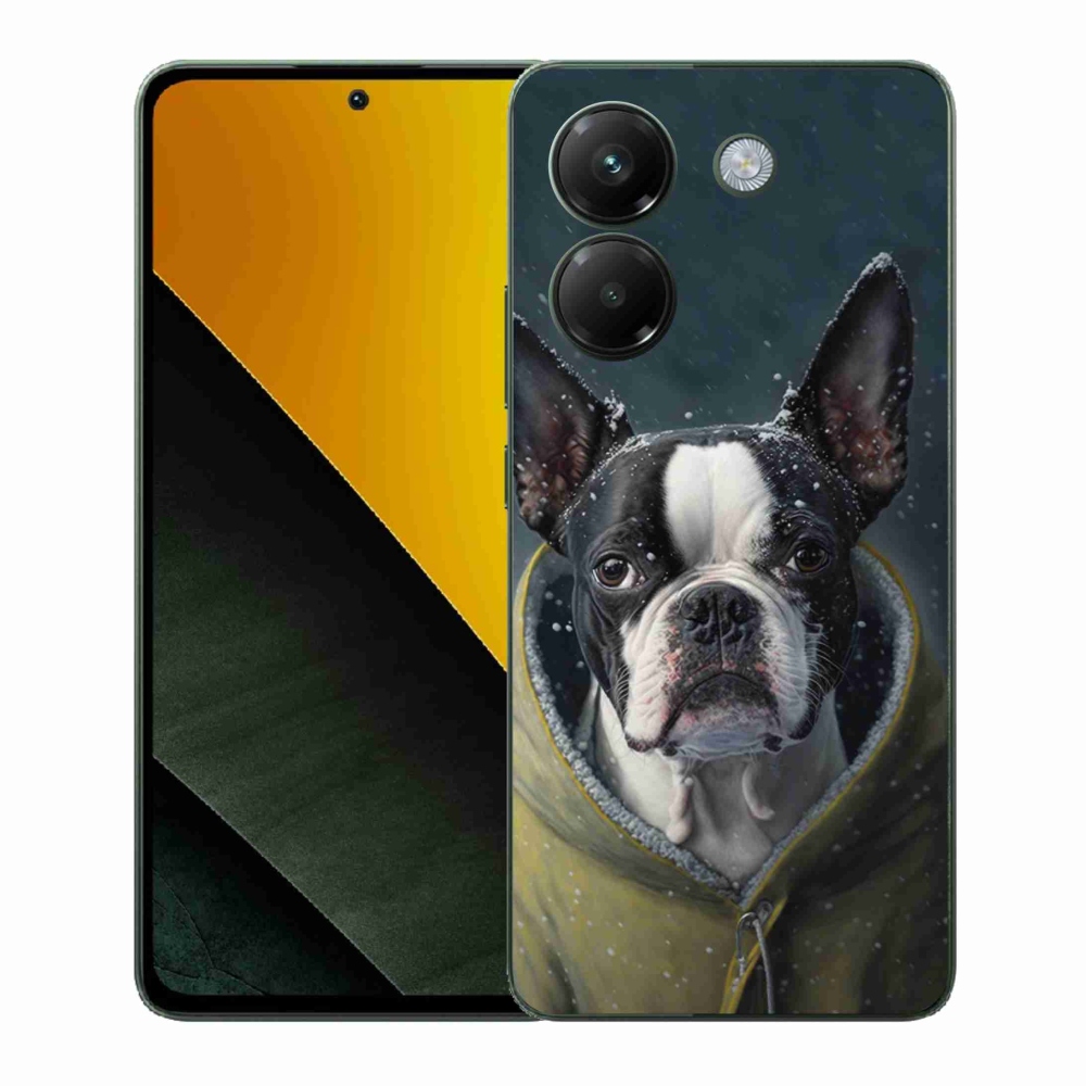 Gelový kryt mmCase na Xiaomi Poco M7 Pro 5G - buldoček