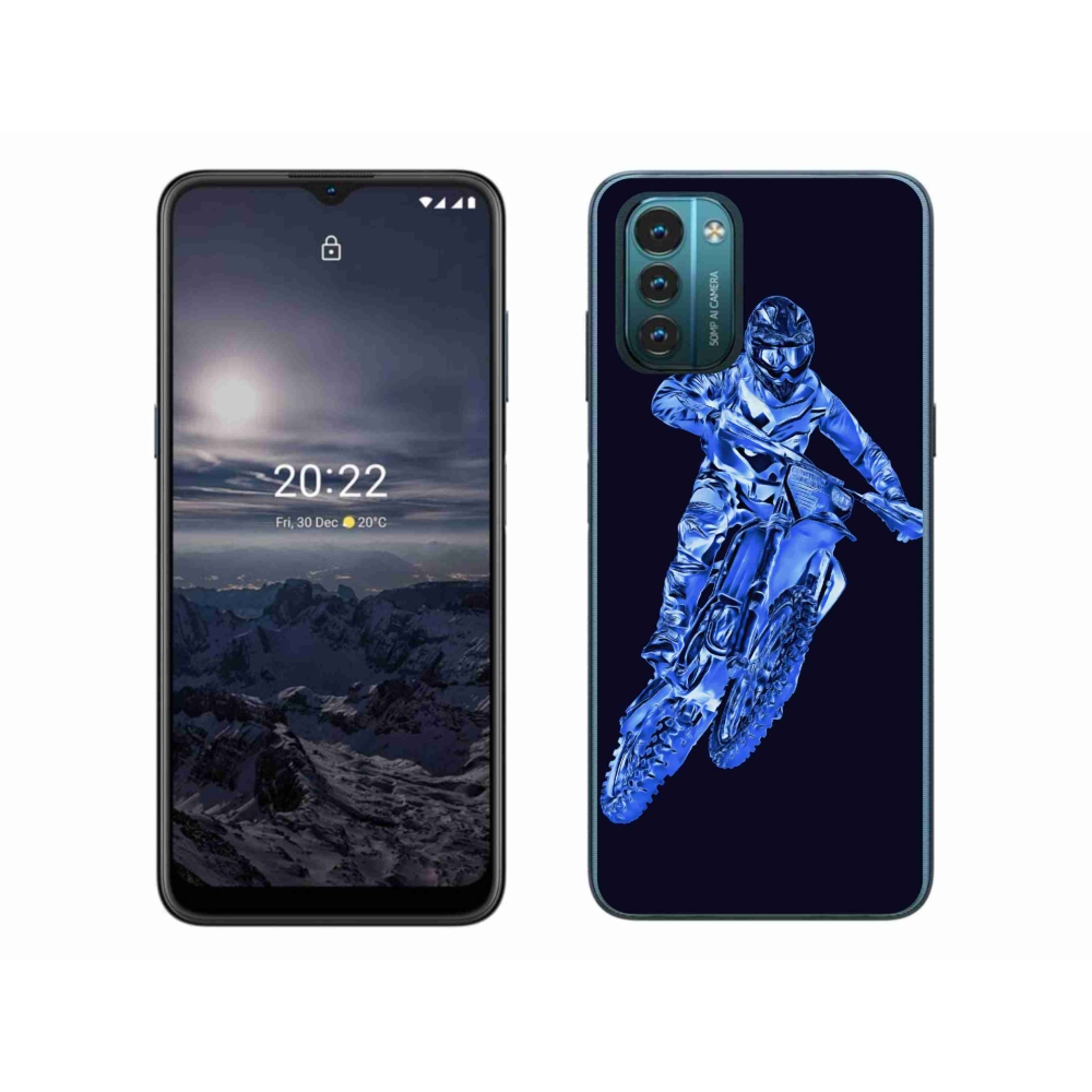 Gelový kryt mmCase na Nokia G11/G21 - motocross 1