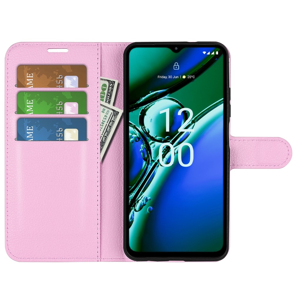 Litchi knížkové pouzdro na Nokia G42 - růžové