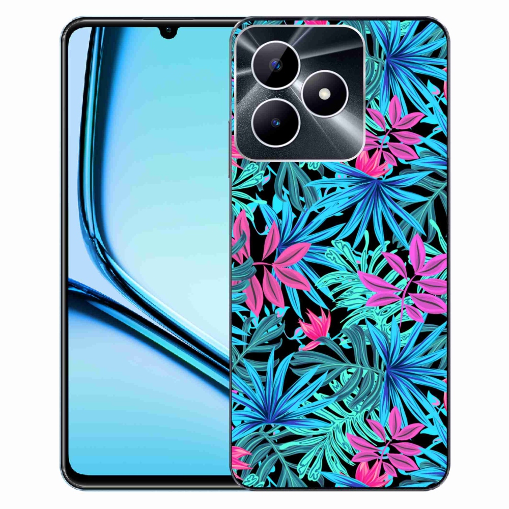 Gelový kryt mmCase na Realme Note 50 - květiny 3