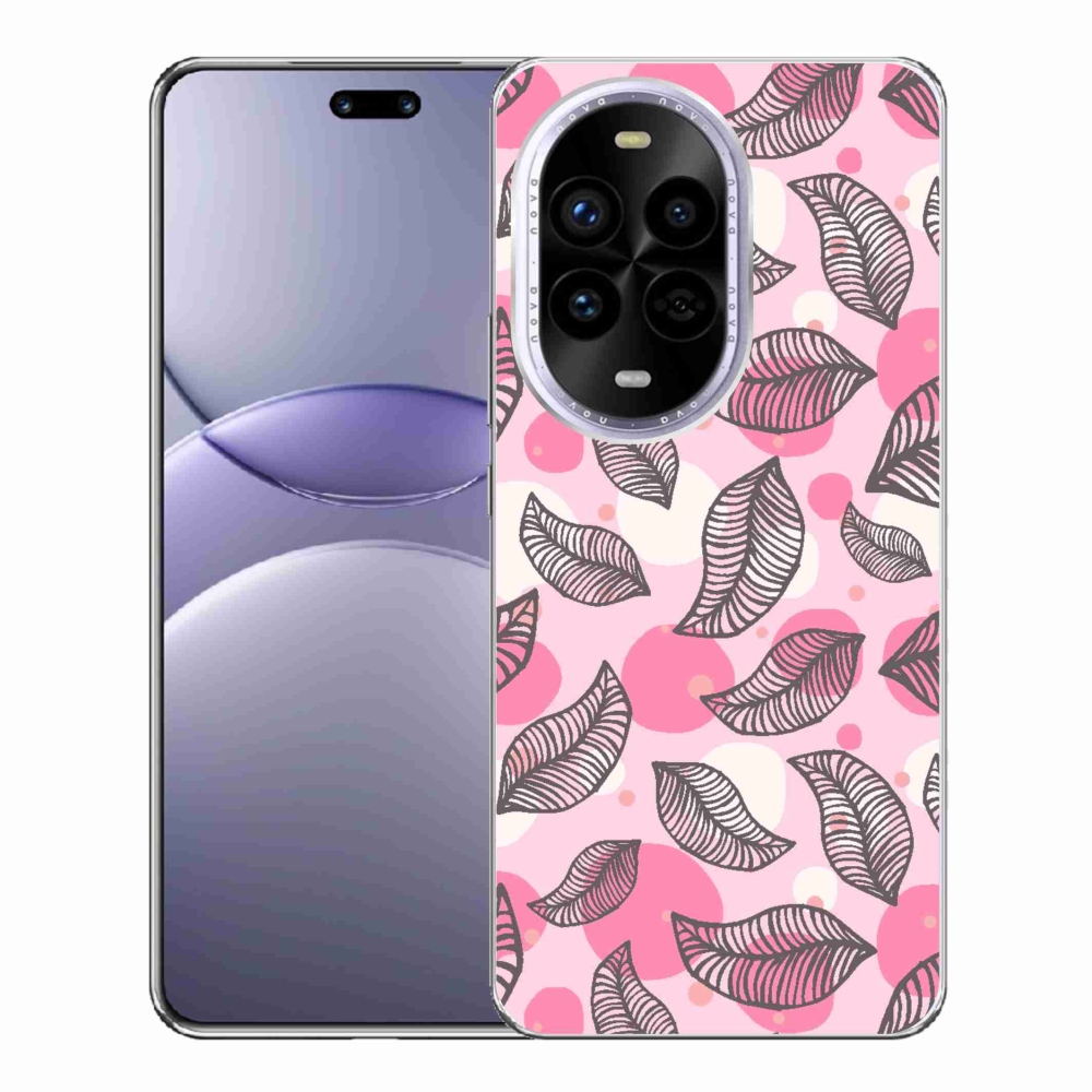 Gelový kryt mmCase na Huawei Nova 13 Pro 5G - kreslené padající listy