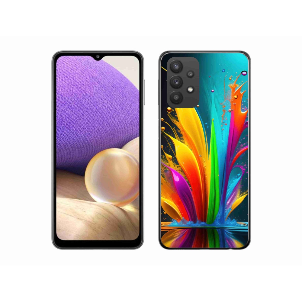 Gelový kryt mmCase na Samsung Galaxy A32 5G - abstraktní motiv 1