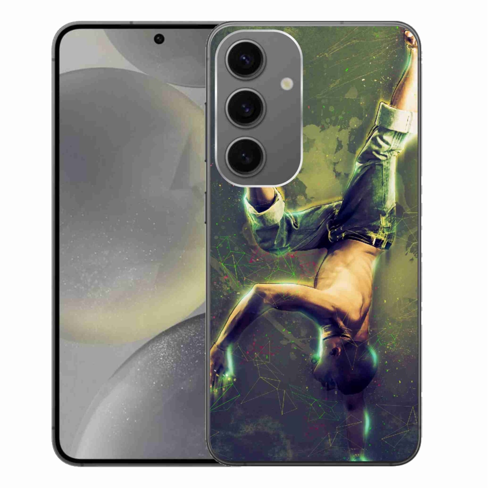 Gelový kryt mmCase na Samsung Galaxy S24+ - breakdance
