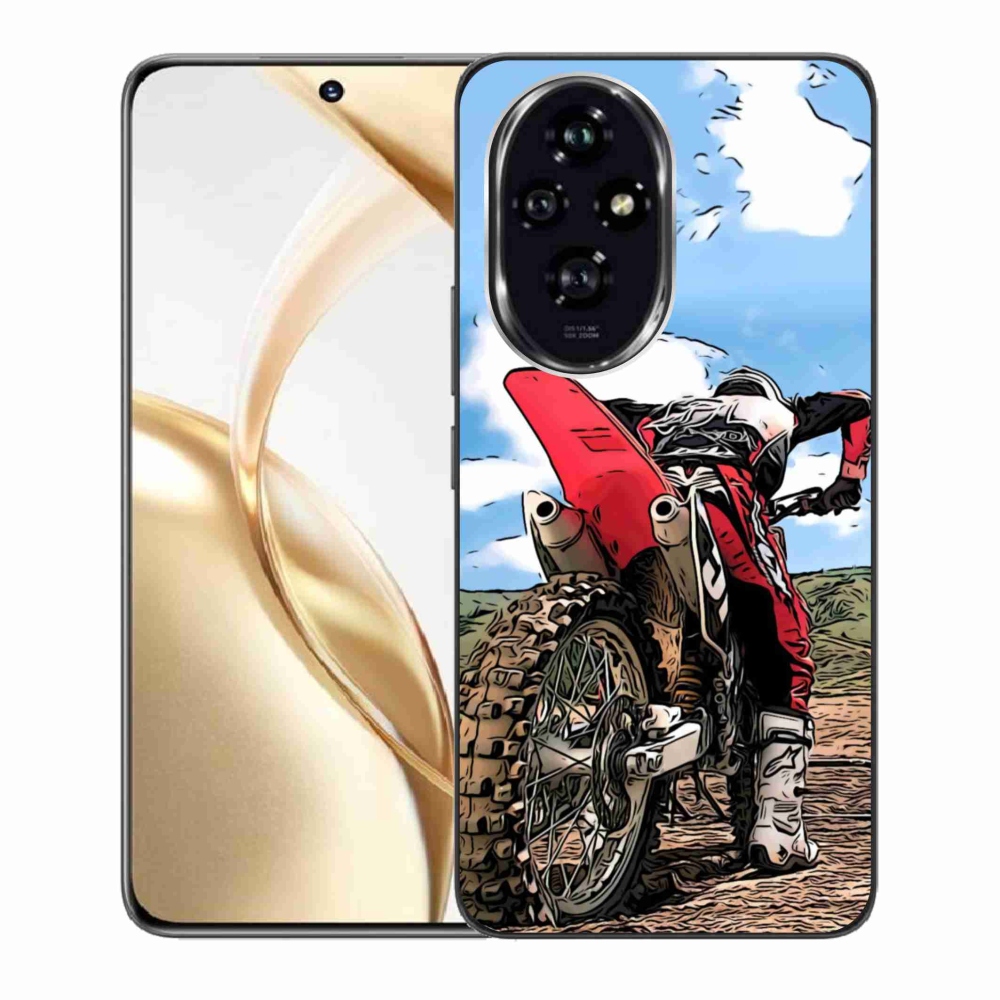 Gelový kryt mmCase na Honor 200 5G - moto