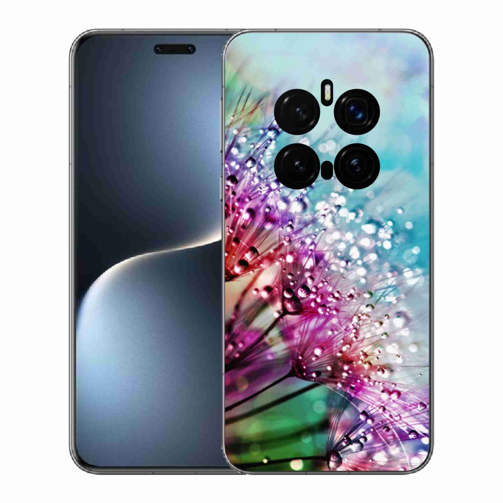 Gelový kryt mmCase na Honor Magic 7 Pro 5G - barevné květy