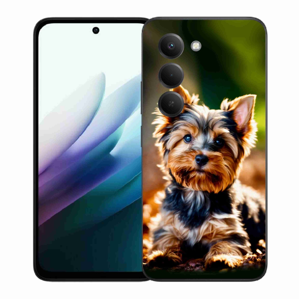 Gelový kryt mmCase na Xiaomi Redmi 15 4G/5G (171mm) - jorkšír 10