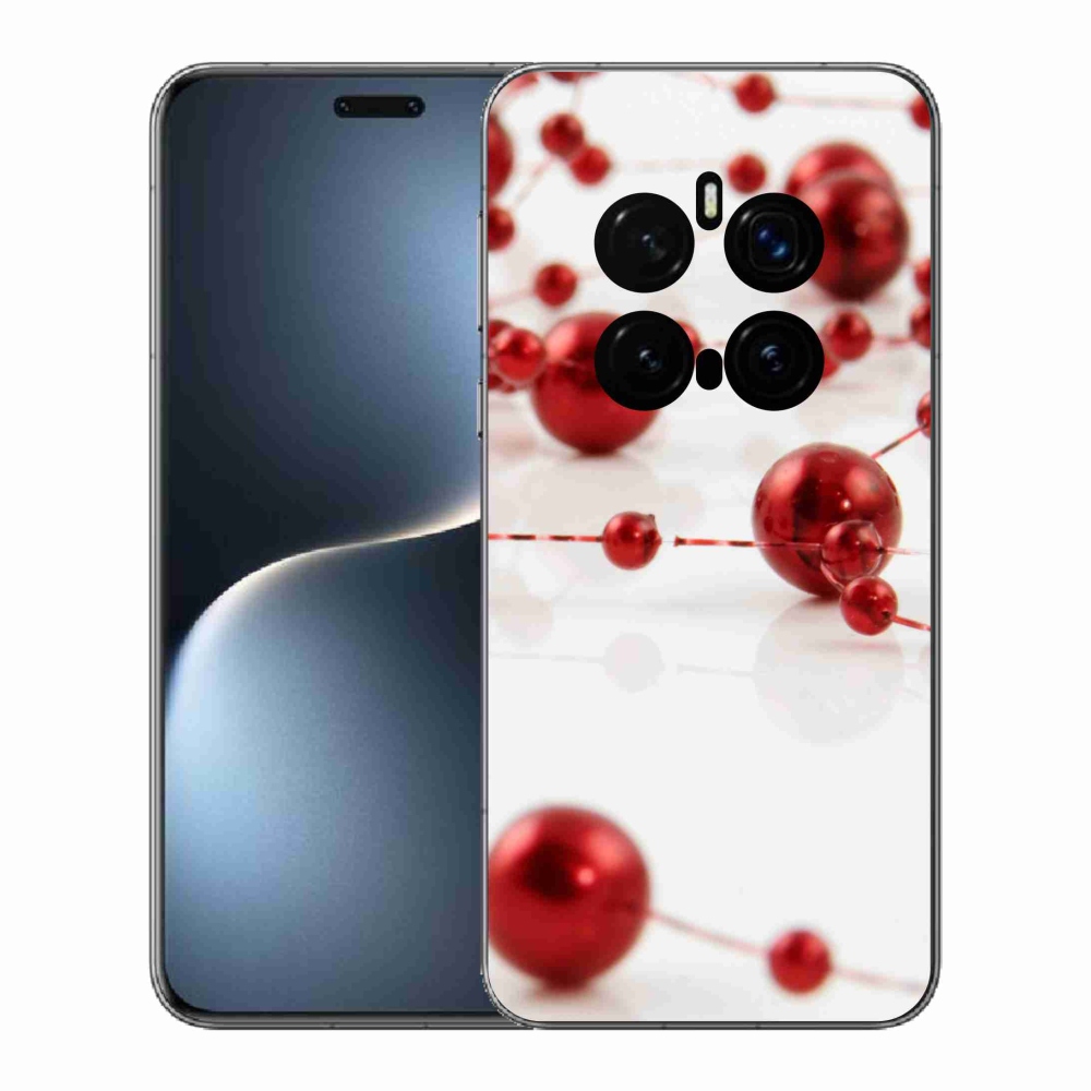 Gelový kryt mmCase na Honor Magic 7 Pro 5G - vánoční řetěz
