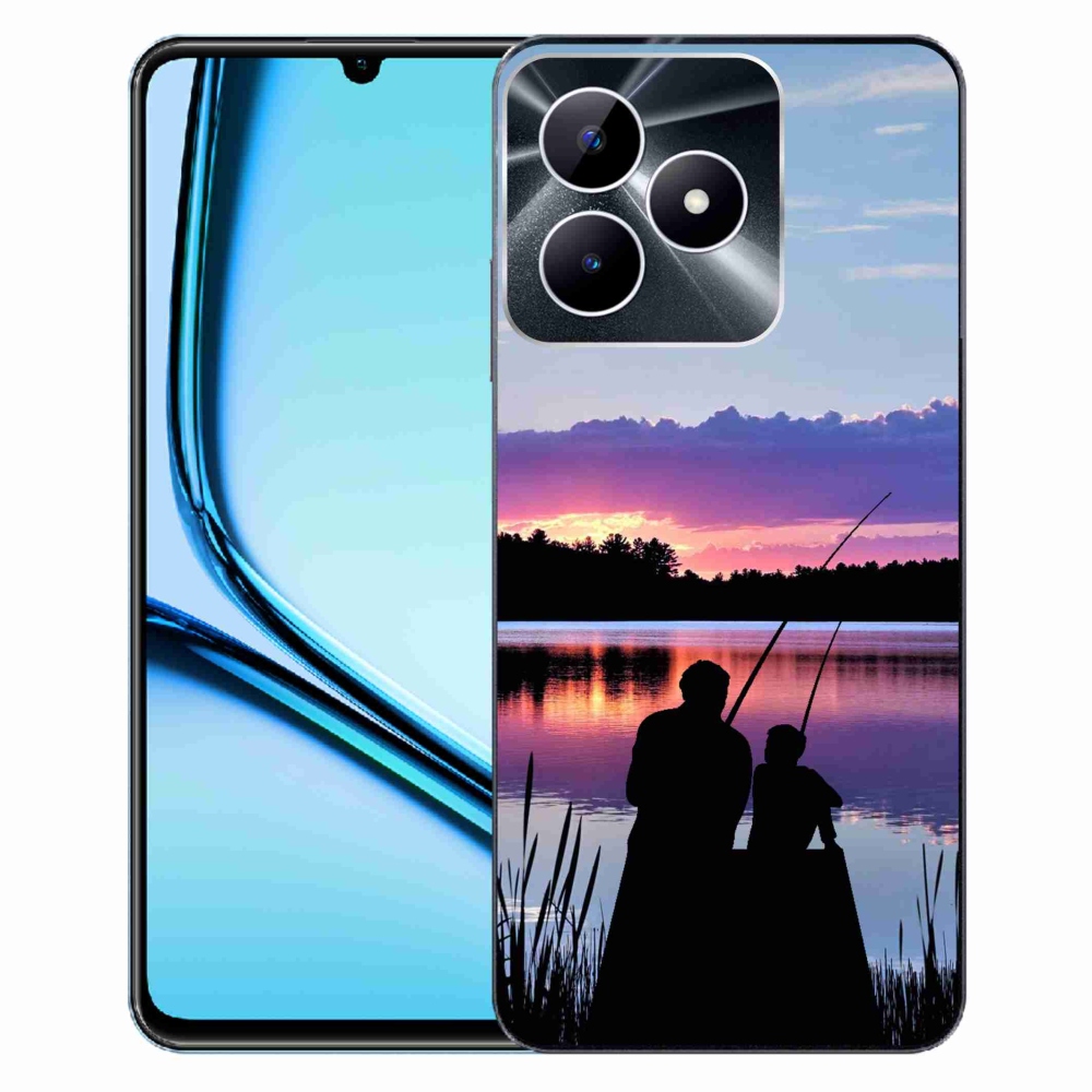 Gelový kryt mmCase na Realme Note 50 - rybaření 2