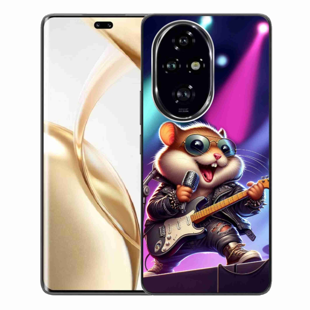 Gelový kryt mmCase na Honor 200 Pro 5G - křeček rocker