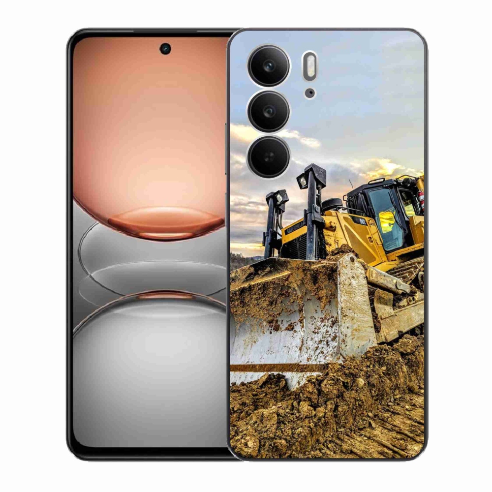 Gelový kryt mmCase na Realme C75 - bagr