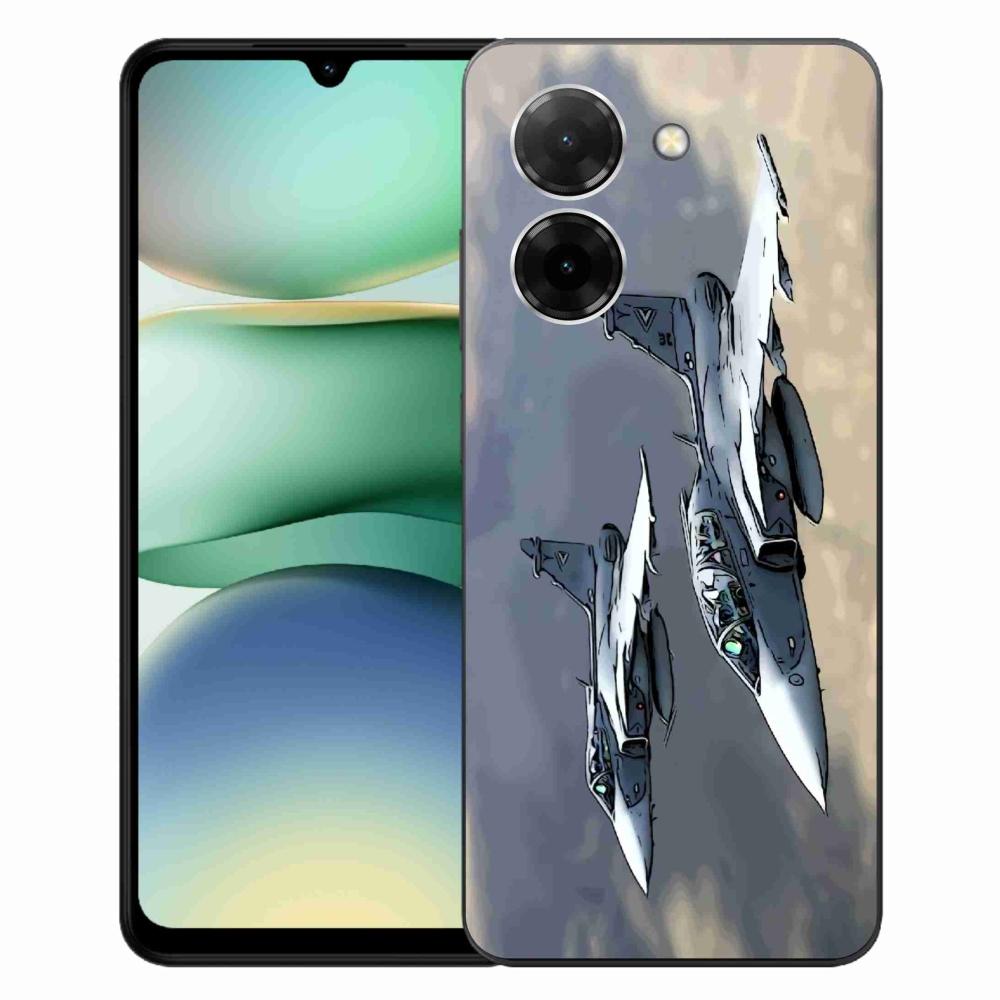 Gelový kryt mmCase na Xiaomi Redmi A5 (171.7x77.8x8.3mm) - stíhačky