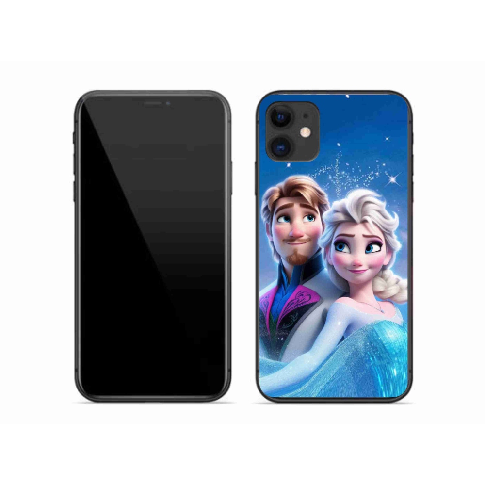 Gelový kryt mmCase na iPhone 11 - ledové království 1