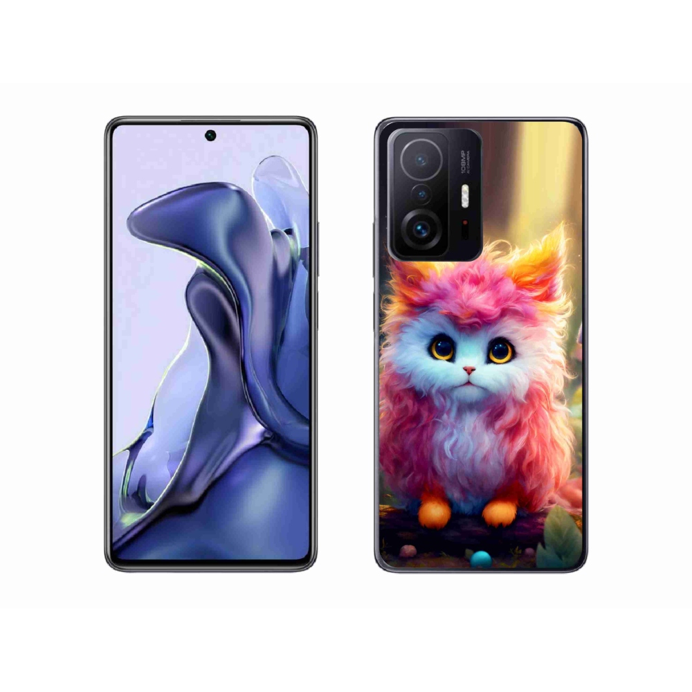 Gelový kryt mmCase na Xiaomi 11T - roztomilé kotě 5