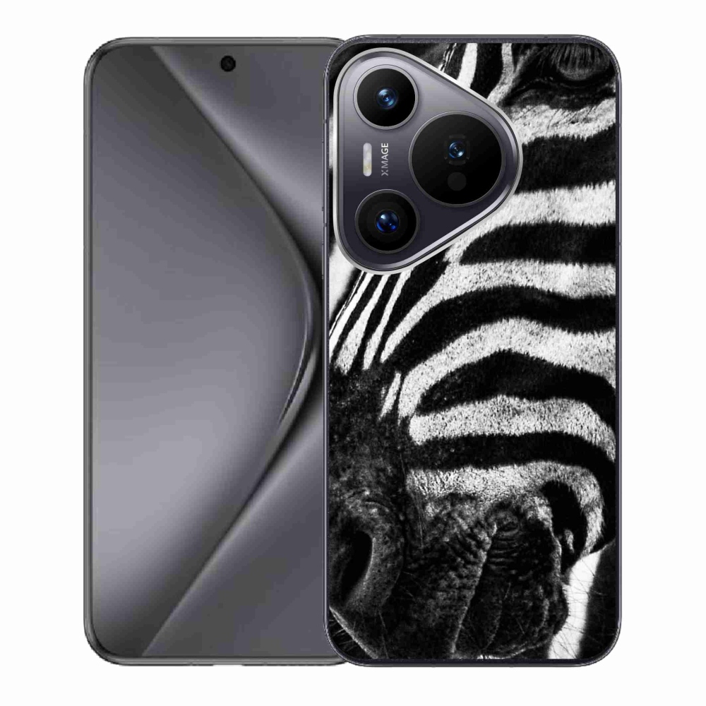 Gelový kryt mmCase na Huawei Pura 70 - zebra