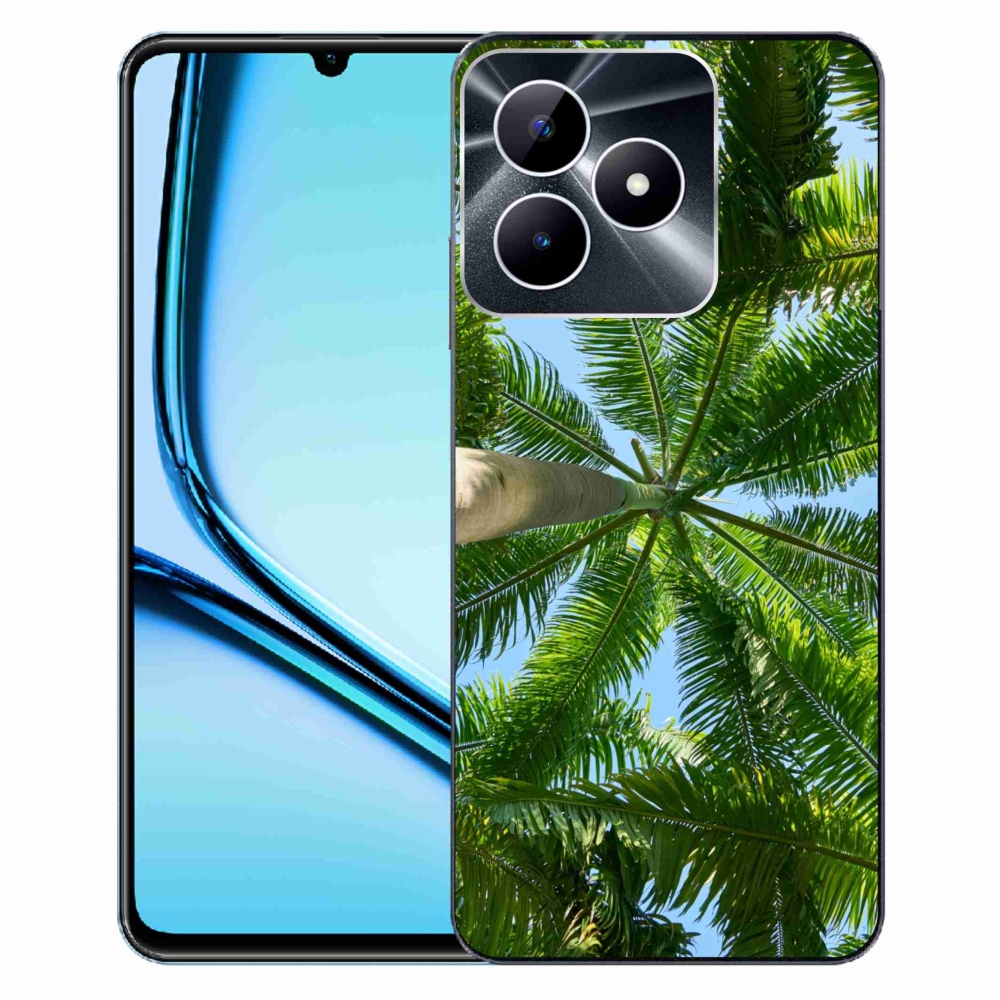 Gelový kryt mmCase na Realme Note 50 - palmy