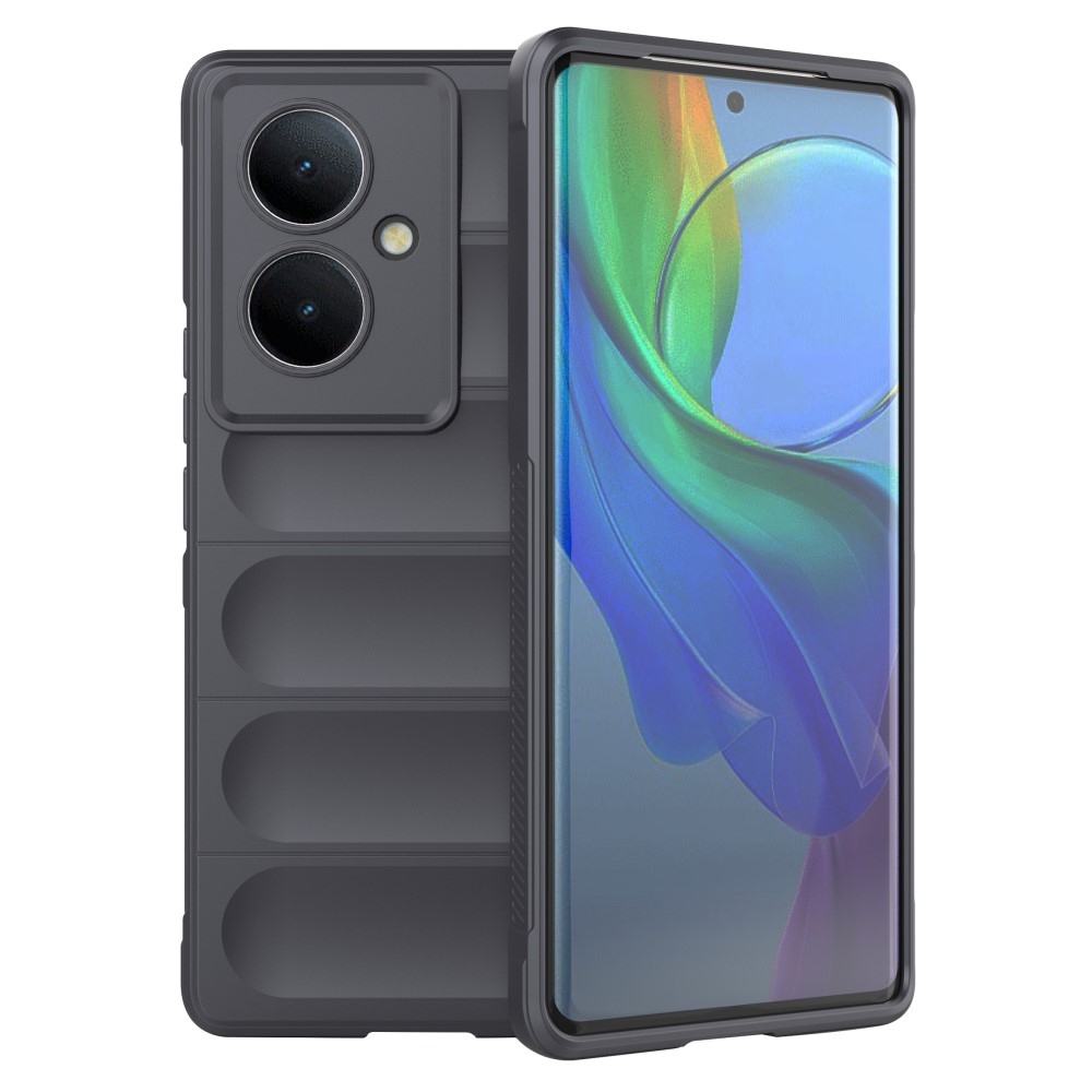Rugg odolný gelový obal na Vivo V29 Lite 5G - tmavěšedý