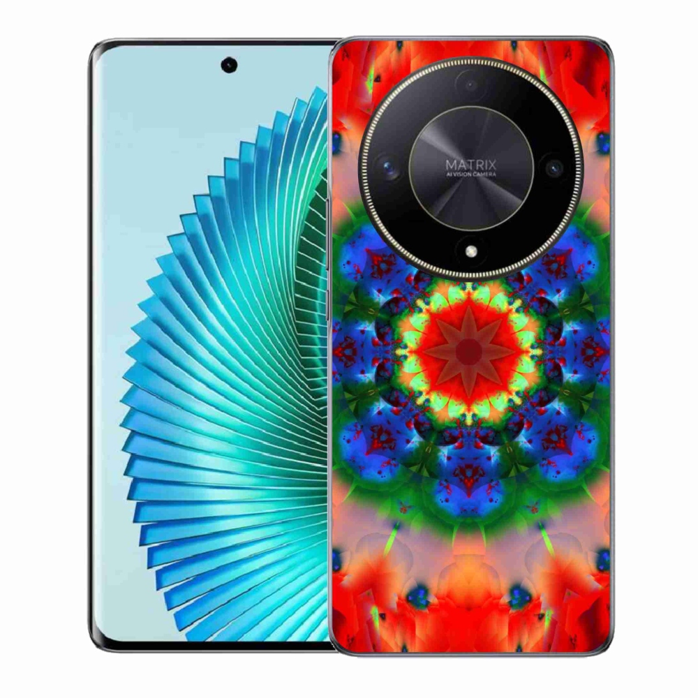 Gelový kryt mmCase na Honor Magic 6 Lite 5G - abstrakt 5