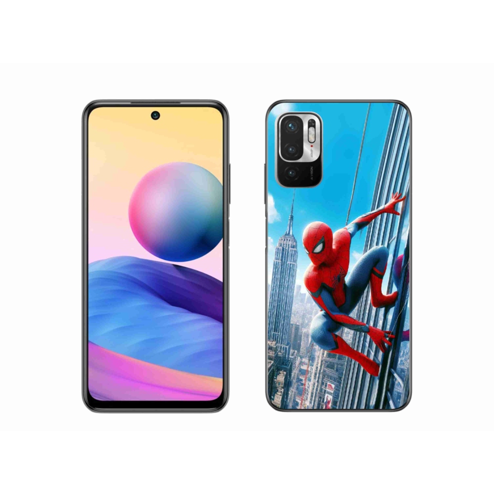 Gelový kryt mmCase na Xiaomi Poco M3 Pro/5G - spiderman