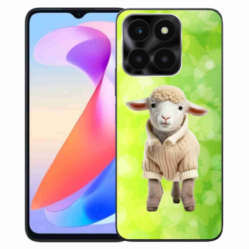 Gelový kryt mmCase na Honor X6a - jehně ve svetru