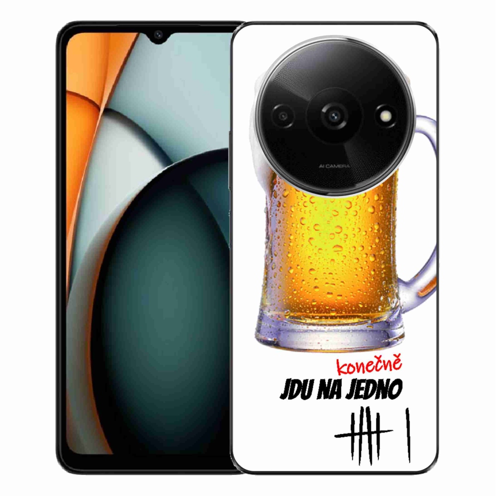 Gelový kryt mmCase na Xiaomi Redmi A3 - jdu na jedno