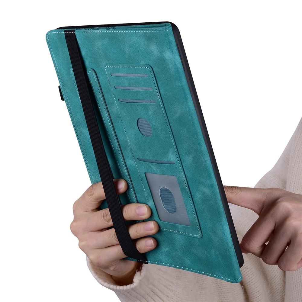 Heart zavírací pouzdro na tablet Xiaomi Redmi Pad SE 8.7 - zelené