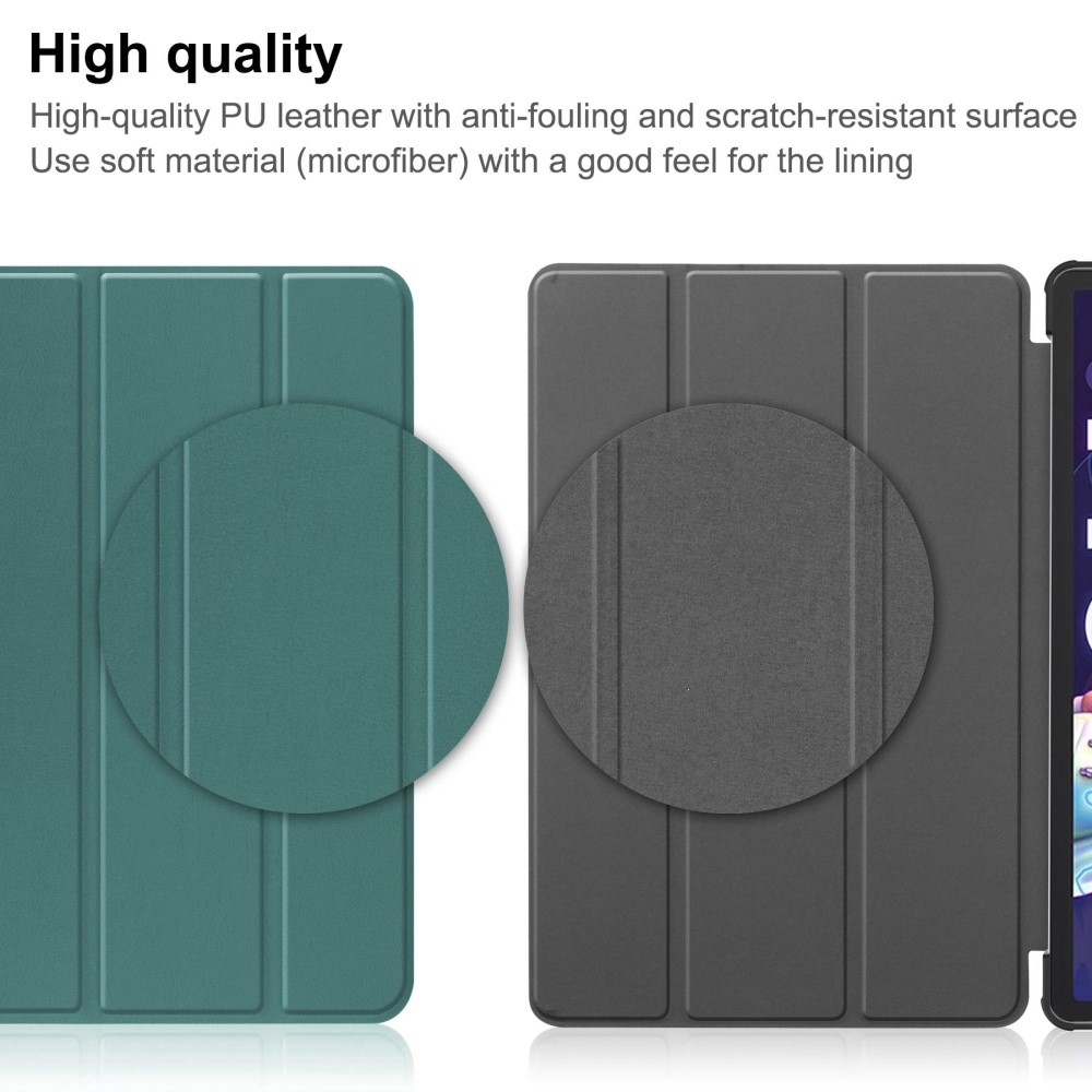 Case chytré zavírací pouzdro na Lenovo Tab P11 Pro (2.Gen) - zelené