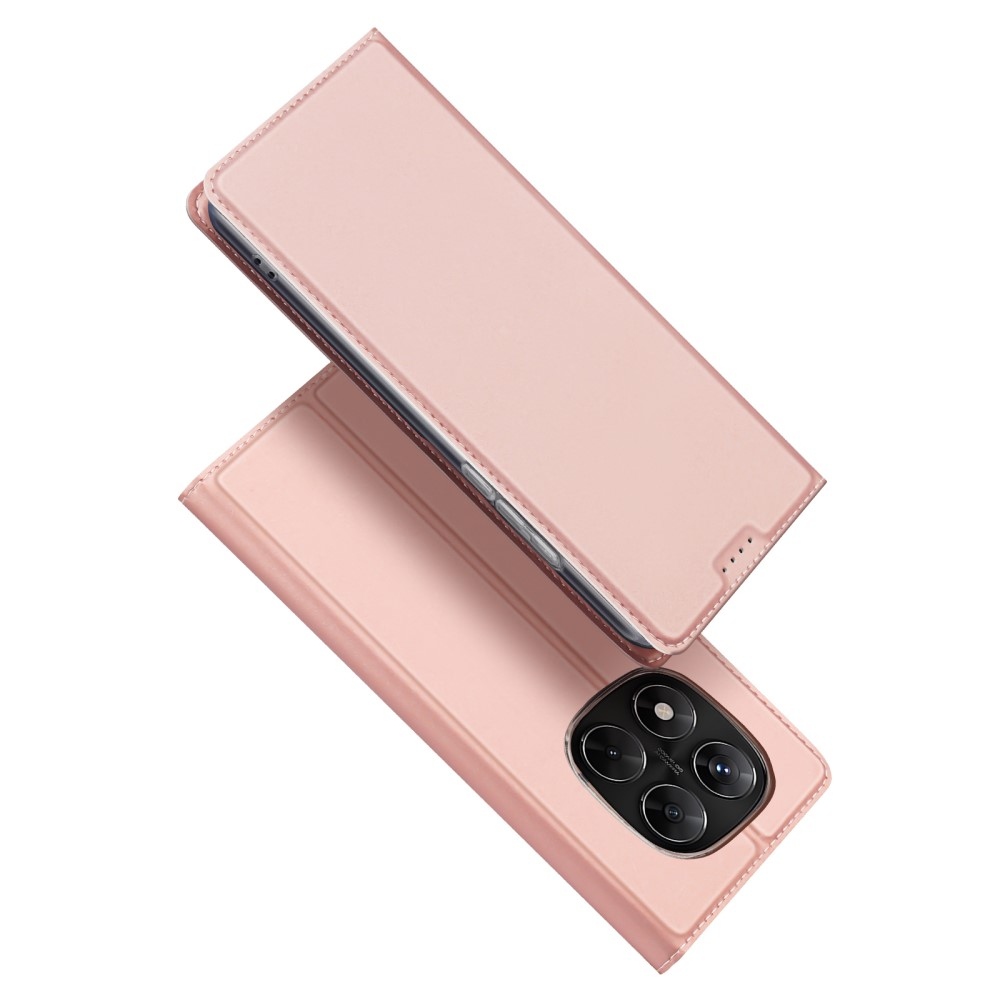 DUX knížkové pouzdro na Xiaomi Redmi Note 14 Pro - růžovozlaté