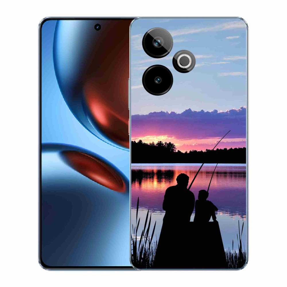 Gelový kryt mmCase na Realme GT 7 5G/GT 7T 5G - rybaření 2