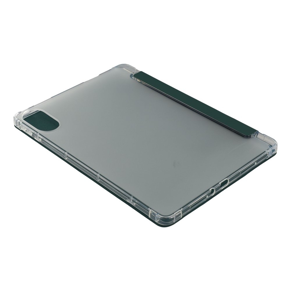 Tri-Fold chytré skládací pouzdro na tablet Xiaomi Redmi Pad 2 - tmavězelené