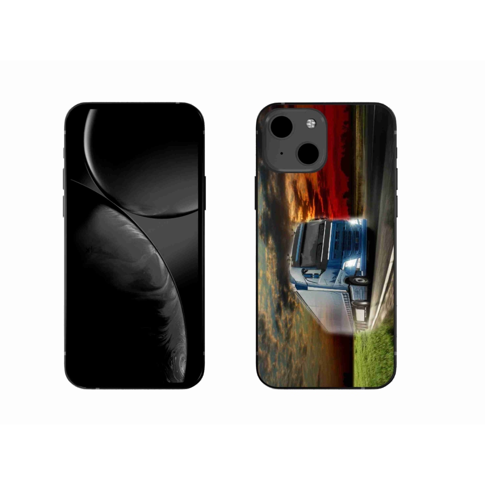Gelový kryt mmCase na iPhone 13 - kamion 4
