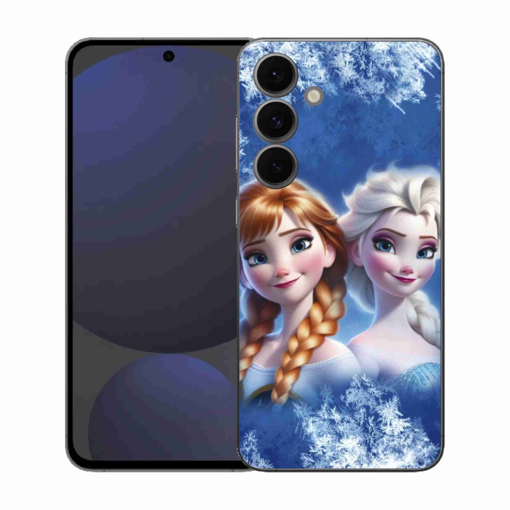 Gelový kryt mmCase na Samsung Galaxy S25 FE - ledové království 2