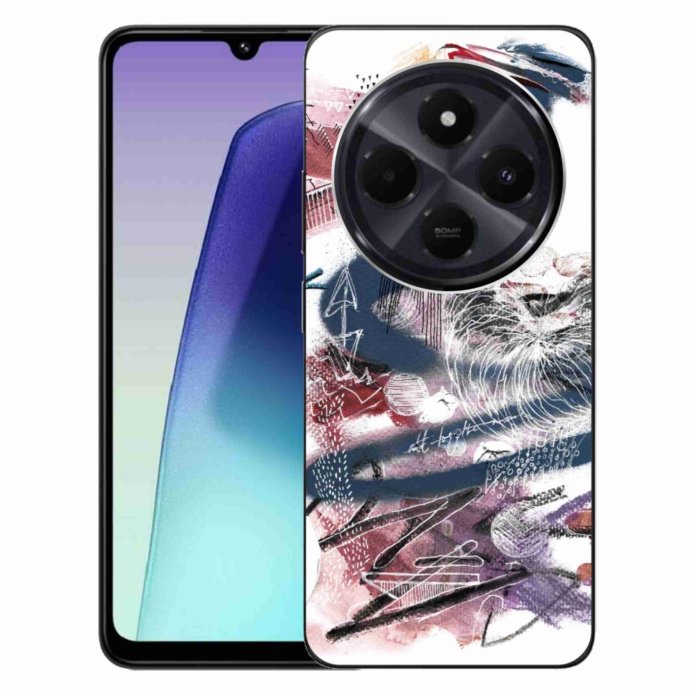 Gelový kryt mmCase na Xiaomi Redmi 14C/Poco C75 - abstraktní motiv 28