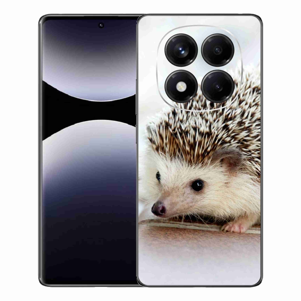 Gelový kryt mmCase na Xiaomi Redmi Note 14 Pro - ježek