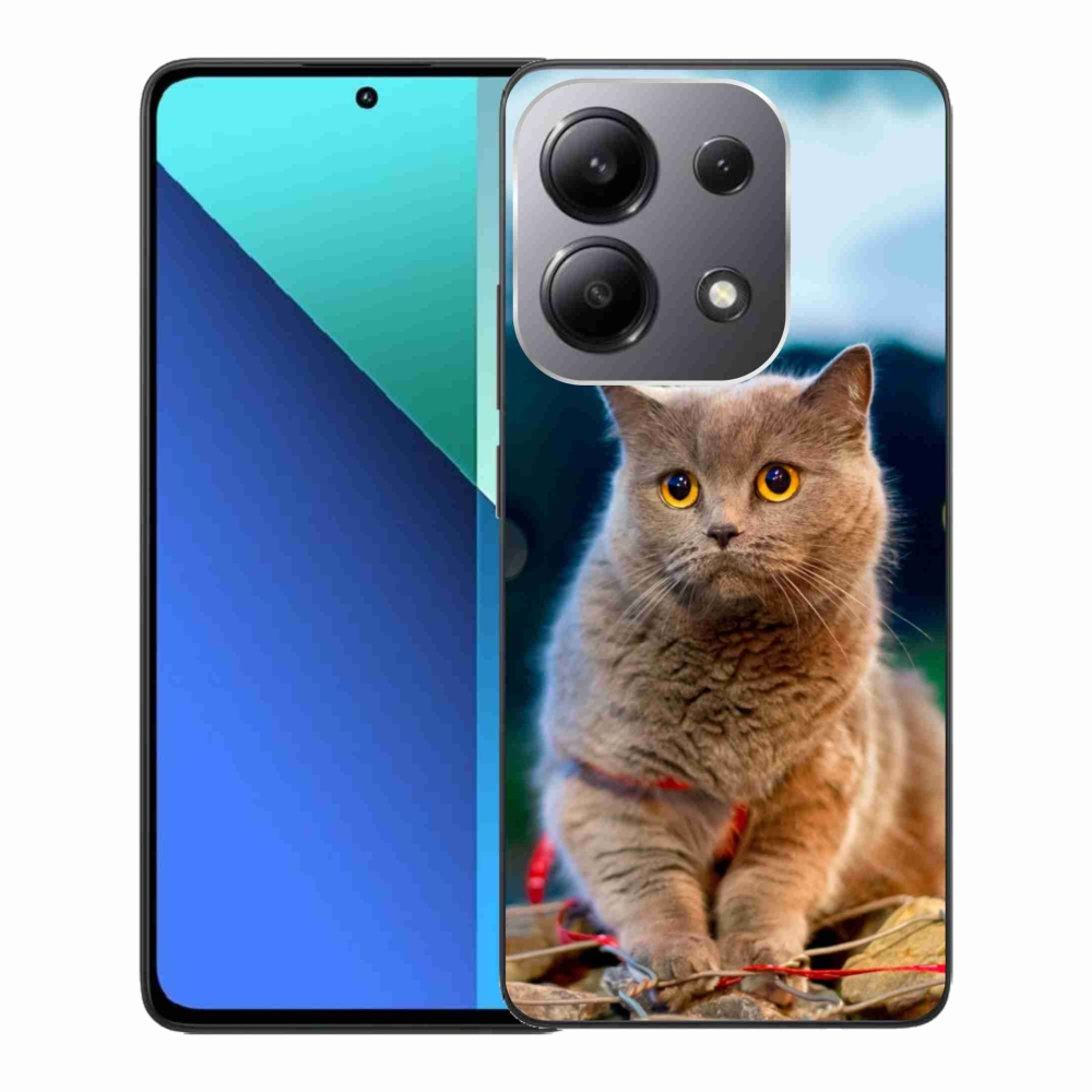 Gelový kryt mmCase na Xiaomi Redmi Note 13 - britská modrá 2