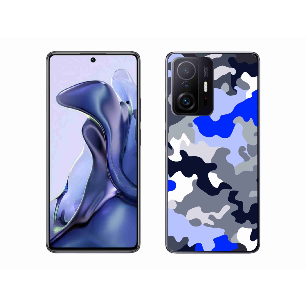 Gelový kryt mmCase na Xiaomi 11T Pro - maskáčový vzor 8