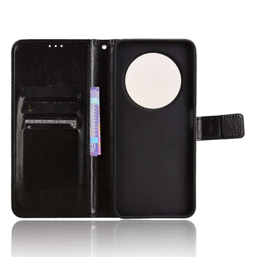 Crazy knížkové pouzdro na Xiaomi Redmi 14C/Poco C75 - černé