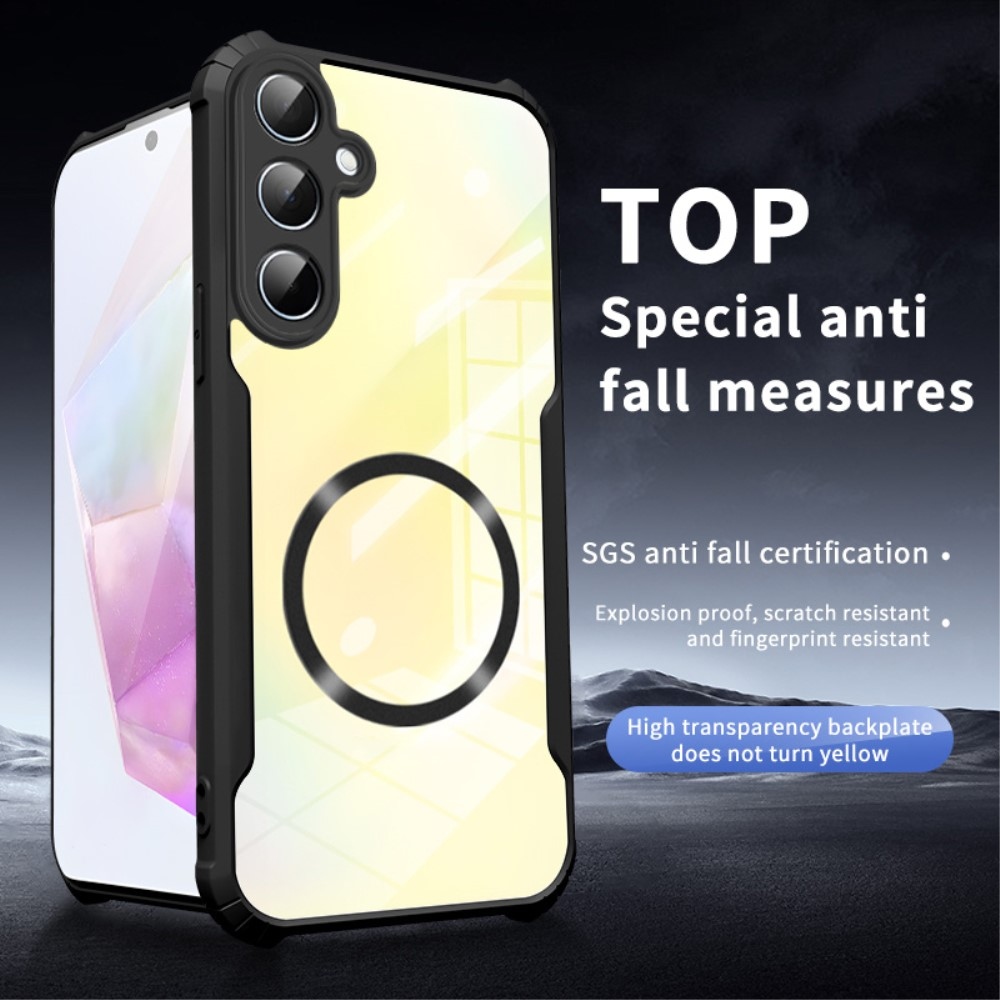 Rein odolný kryt s podporou MagSafe na Samsung Galaxy A56 5G - černý