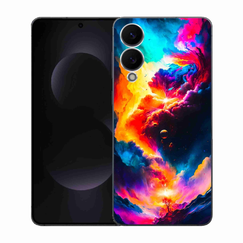 Gelový kryt mmCase na Samsung Galaxy S25 Edge - abstraktní motiv