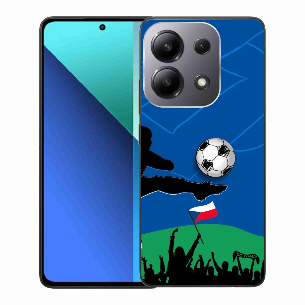 Gelový kryt mmCase na Xiaomi Redmi Note 13 - fanoušci fotbalu