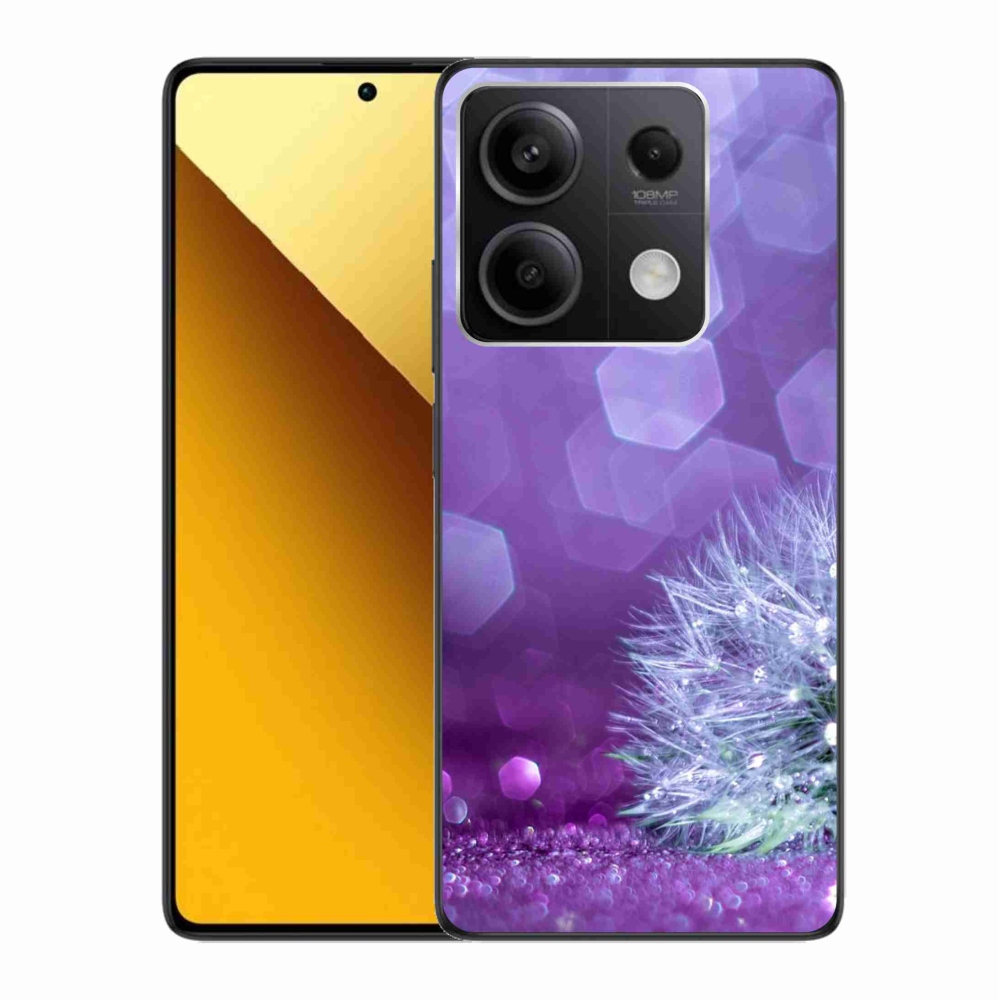 Gelový kryt mmCase na Xiaomi Redmi Note 13 5G - odkvetlá pampeliška 2