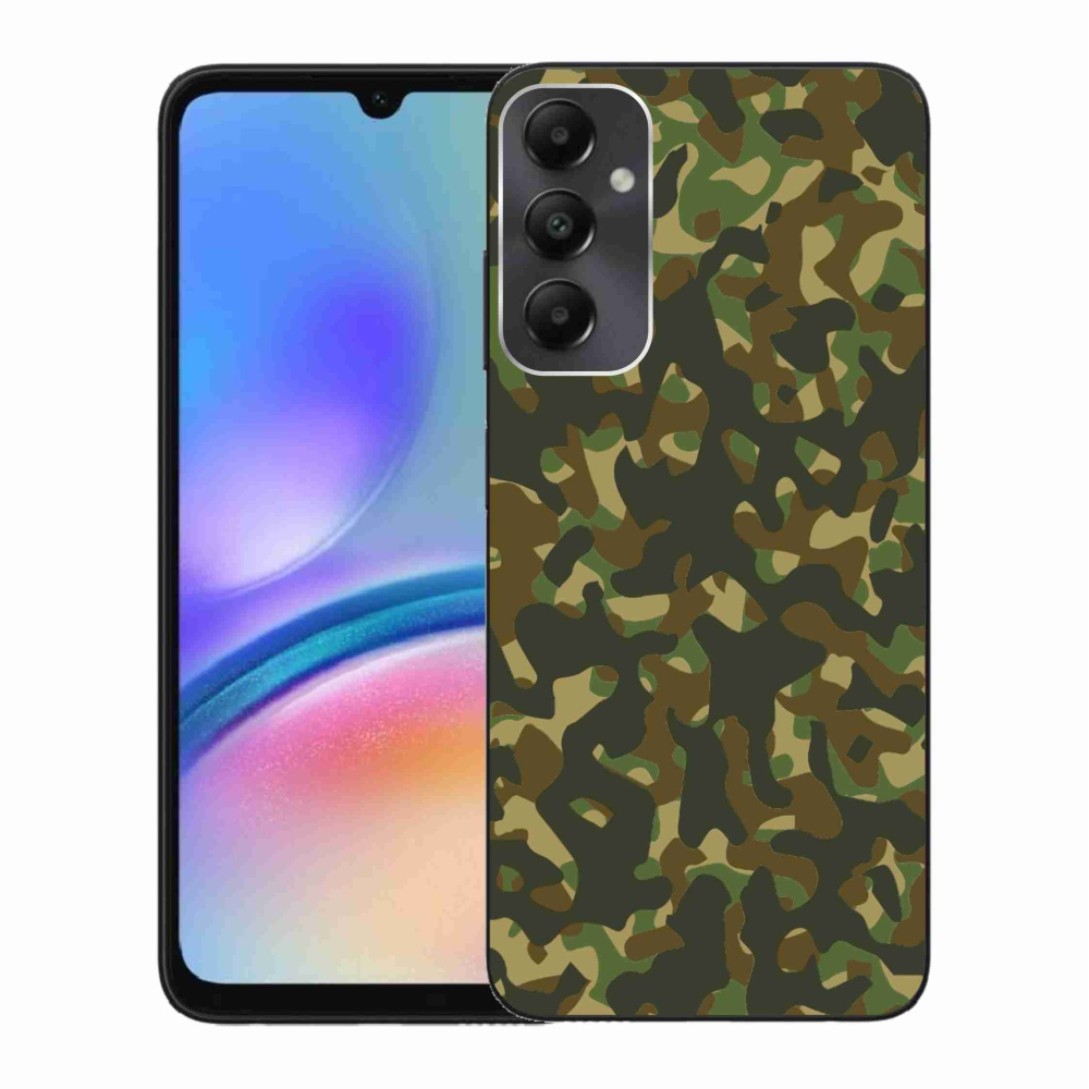 Gelový kryt mmCase na Samsung Galaxy A05s - maskáčový vzor 1
