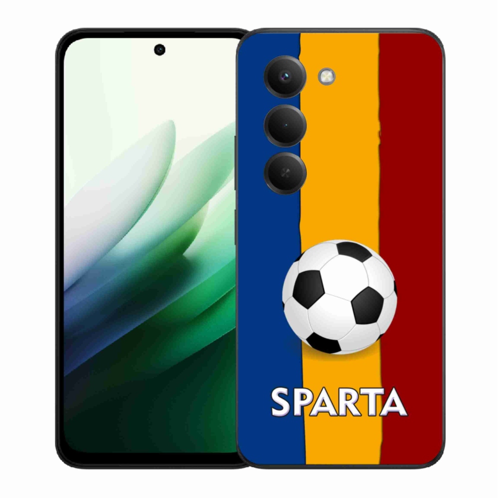 Gelový kryt mmCase na Xiaomi Redmi 15 5G (169mm) - fotbal 1